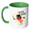 Funny Wine Mug Accio Wine White 11oz Accent Coffee Mugs