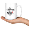 Funny Wine Mug My Patronus Is Wine 15oz White Coffee Mugs