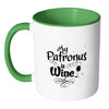 Funny Wine Mug My Patronus Is Wine White 11oz Accent Coffee Mugs