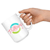 Funny Wine Mug Therapy 15oz White Coffee Mugs