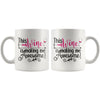 Funny Wine Mug This Wine Is Making Me Awesome 11oz White Coffee Mugs