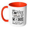 Funny Wine Prayer Mug Lord Give Me Coffee To White 11oz Accent Coffee Mugs