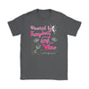 Funny Wine Shirt Powered By Fairy Dust Gildan Womens T-Shirt