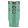 Funny Wine Therapy Insulated Coffee Travel Mug 20oz Stainless Steel Tumbler