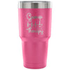 Funny Wine Travel Mug Group Therapy 30 oz Stainless Steel Tumbler