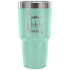 Funny Wine Travel Mug Group Therapy 30 oz Stainless Steel Tumbler