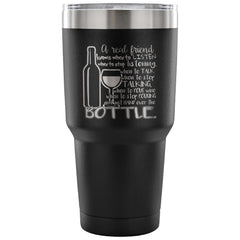 Funny Wine Travel Mug Just Hand Over The Bottle 30 oz Stainless Steel Tumbler