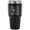 Funny Wine Travel Mug Just Hand Over The Bottle 30 oz Stainless Steel Tumbler