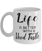 Funny Wood Turtle Mug Life Is Better With A Wood Turtle Coffee Cup 11oz 15oz White