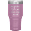 Funny Work Meeting Cat Mother Sorry Im Late My Cat Was Sitting On Me Cat Mom Laser Etched 30oz Stainless Steel Tumbler