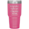 Funny Work Meeting Cat Mother Sorry Im Late My Cat Was Sitting On Me Cat Mom Laser Etched 30oz Stainless Steel Tumbler