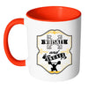 Funny Workout Mug Whiskey And Squats White 11oz Accent Coffee Mugs