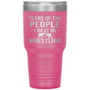 Funny Wrestler Tumbler Tears Of The People I Beat In Wrestling Laser Etched 30oz Stainless Steel Tumbler