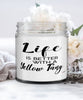 Funny Yellow Tang Fish Candle Life Is Better With A Yellow Tang 9oz Vanilla Scented Candles Soy Wax