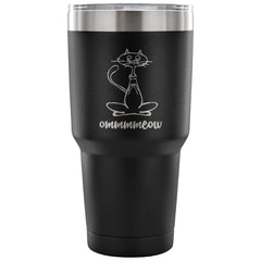Funny Yoga Cat Insulated Coffee Travel Mug 30 oz Stainless Steel Tumbler