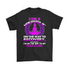 Funny Yoga Shirt I Am A Yogaholic On The Way To Recovery Gildan Mens T-Shirt