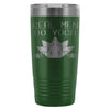 Funny Yoga Travel Mug Real Men Do Yoga 20oz Stainless Steel Tumbler