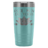 Funny Yoga Travel Mug Real Men Do Yoga 20oz Stainless Steel Tumbler