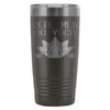 Funny Yoga Travel Mug Real Men Do Yoga 20oz Stainless Steel Tumbler