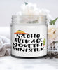 Funny Youth Minister Candle Nacho Average Youth Minister 9oz Vanilla Scented Candles Soy Wax