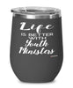 Funny Youth Minister Wine Glass Life Is Better With Youth Ministers 12oz Stainless Steel Black