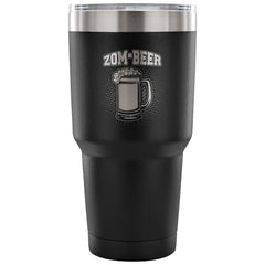 Funny Zom-Beer Zombie Insulated Coffee Travel Mug 30 oz Stainless Steel Tumbler