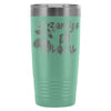 Funny Zombie Coffee Travel Mug Zombies Eat Local 20oz Stainless Steel Tumbler