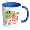 Funny Zombie Mug That Awkward Moment When A Zombie White 11oz Accent Coffee Mugs