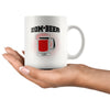 Funny Zombie Mug Zom-Beer 11oz White Coffee Mugs