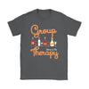 Funy Wine Bottles  Shirt Group Therapy Gildan Womens T-Shirt