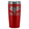 Gamer Travel Mug You Fill My Heart Containers 20oz Stainless Steel Tumbler