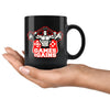 Gamer Weightlifting Mug Games And Gains 11oz Black Coffee Mugs