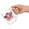 Gamer Weightlifting Mug Games And Gains 15oz White Coffee Mugs