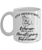 Genotyping Technician Mug Never Underestimate A Woman Who Is Also A Genotyping Tech Coffee Cup White