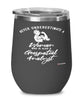 Geospatial Analyst Wine Glass Never Underestimate A Woman Who Is Also A Geospatial Analyst 12oz Stainless Steel Black