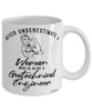 Geotechnical Engineer Mug Never Underestimate A Woman Who Is Also A Geotechnical Engineer Coffee Cup White