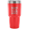 Girl Motorcycle Biker Insulated Coffee Travel Mug 30 oz Stainless Steel Tumbler