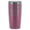 Golf Travel Mug I Love It When My Wife Lets Me 20oz Stainless Steel Tumbler