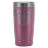 Golf Travel Mug Golf Makes Me Happy 20oz Stainless Steel Tumbler