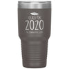 Graduation Tumbler Class Of 2020 The Quarantine Class Laser Etched 30oz Stainless Steel Tumbler