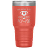 Grandfather Birthday Tumbler To The Worlds Greatest Pop pop Grandpa Laser Etched 30oz Stainless Steel Tumbler