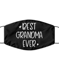 Grandmother Face Mask Best Grandma Ever Washable And Reusable 100% Polyester Made In The USA