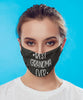 Grandmother Face Mask Best Grandma Ever Washable And Reusable 100% Polyester Made In The USA