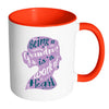 Grandmother Mug Being A Grandma Is A Work Of Heart White 11oz Accent Coffee Mugs