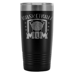 Graphic Basketball Mom Travel Mug 20oz Stainless Steel Tumbler