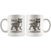 Graphic Dog Gym Mug Yeah I Work Out 11oz White Coffee Mugs