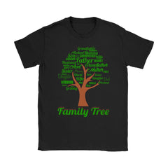 Graphic Family Tree Shirt Family Tree Gildan Womens T-Shirt