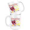 Graphic Music Mug Turn Up The Love 15oz White Coffee Mugs