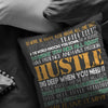 Graphic Pillows Do Work Be Happy Rise Above All Hustle
