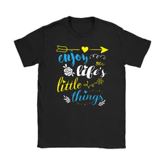 Graphic Shirt Enjoy Lifes Little Things Gildan Womens T-Shirt